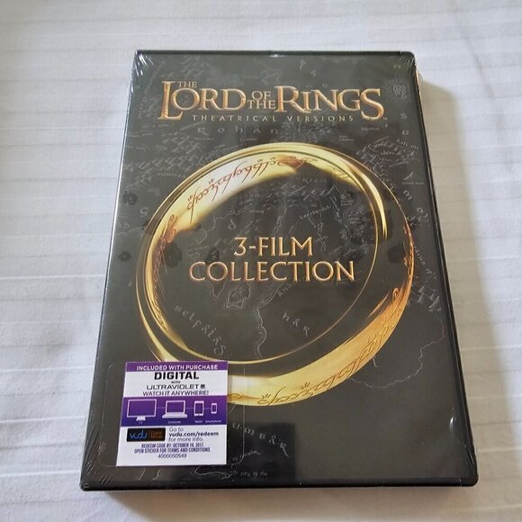 The Lord Of The Rings Theatrical Versions 3-Film Collection DVD - Picture 1 of 9